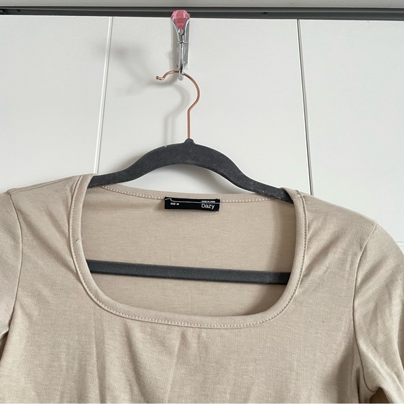 3/$25 Squareneck Longsleeve Top - Picture 2 of 3